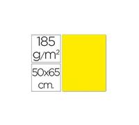 Pack 25 Feuilles Carton Iris 50x65185g Jaune Canari Canson C200040221