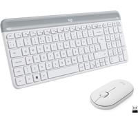Pack 2en1 (Clavier/Souris) sans fil Logitech MK470 (Blanc)