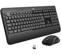 Pack 2en1 (Clavier/Souris) sans fil Logitech MK540 Advanced (Noir) QWERTY
