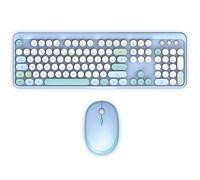 Pack 2en1 (clavier/souris) Sans Fil Mobility Lab Pure Color (bleu)