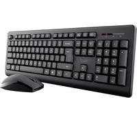Pack 2en1 (Clavier/Souris) sans fil Trust Primo QWERTY (Noir)