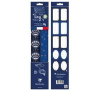 Pack 2TR+bolduc,5x0,35m,pap.aff,bleu/or - Bleu