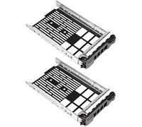 (Pack 2U 3,5"" 0F238F Boîte De Disque Dur Palette Plateau Caddie Support Hdd Tray Caddy Pour Dell Poweredge R720 T710 R710 R620 T620 T610 R520 R510 R420 R410 T410 R320 T310 R310[ZHB1428]