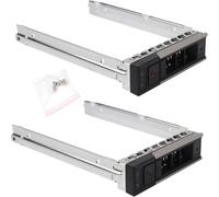 (Pack 2U) X7K8W 0X7K8W Y796F 35" Disque Dur Plateau Caddie Lff Hdd Tray Caddy Support Pour Dell Gen14 Poweredge R240 R340 R440 R540 R640 R740 R740Xd R840 R940 R6415 R7415 R7425[ZHB1848]