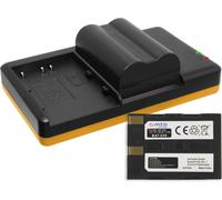 Pack 2x batteries NP-400 + chargeur USB - Compatible Minolta/Pentax/Samsung/Sigma - Voir liste complète appareils