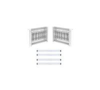Pack 2x destructeurs d'insectes electrique 20w anti-moustique + 4 tubes tie20