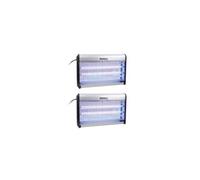 pack 2x destructeurs d'insectes electrique 30w antimoustique 230v 100m2
