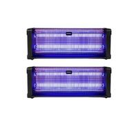pack perel 2x destructeurs d'insectes electrique 40w antimoustique 230v 150m2 G
