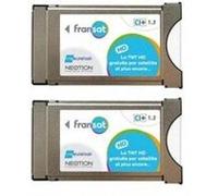 Neotion Pack 2x modules PCMCIA Fransat CI+ PC7 – Dernière version 1.3 – Prêt pour 4K