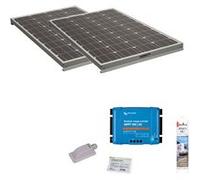 pack 2x panneaux solaire 120w kit de pose avec régulateur de charge victron mppt 440w 30 G
