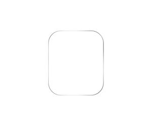 Pack 2x Protections Écran pour Apple Watch Series 8 41mm Fin Souple e Transparent