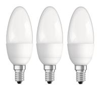 Pack 3 Ampoules Osram Led Flamme E14 40w