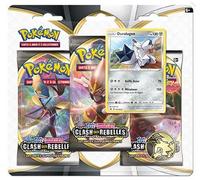 Pokemon Epée et Bouclier-Série 2 (EB02) : Pack 3 boosters, 3PACK01EB02