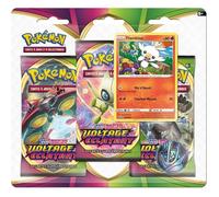 Pokémon Épée et Bouclier : Voltage éclatant EB04 - Pack 3 boosters + 1 carte brillante + 1 jeton | À partir de 6 ans | Modèle aléatoire