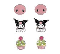 PACK 3 BOUCLES D'OREILLES KUROMI