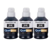 Pack 3 Bouteille Encre GI-40 GI40 GI-41 GI41 GI-43 GI43 GI-46 GI46 GI-490 GI490 GI-50 GI50 GI-51 GI51 GI-53 GI53 GI-55 GI55 GI-56 GI56 GI-590 GI590 3385C001 Compatible pour Canon Maxify GX1050 GX2050