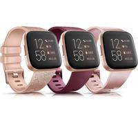 Pack 3 Bracelet De Remplacementpour Fitbit Versa 2/Bracelet Fitbit Versa Lite/Bracelet Fitbit Versa Femmes Hommes,Silicone Sport Classique Remplacement Compatible Avec Fitbit Versa[MON9263467]
