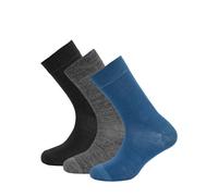 Chaussettes Devold Daily Light Sock 3PK Taille de chaussures: 36-40 / Couleur: bleu
