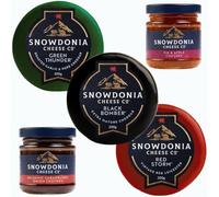 Pack 3 Cheddar 200g + 2 Chutney 114g Snowdonia Cheese Company - Pack Apéro Gourmand pour amateur à partager ou à offrir