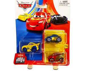 PACK 3 COCHES CARS MINI RACERS