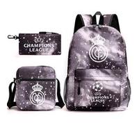 Pack 3-en-1 Chelsea FC : Sac à Dos + Trousse + Sac Repas (Modèle SD3690) - Multicolore Multicolore G