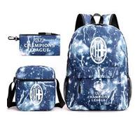 Pack 3-en-1 Chelsea FC : Sac à Dos + Trousse + Sac Repas (Modèle SD3696) - Multicolore Multicolore G