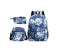 Pack 3-en-1 Chelsea FC : Sac à Dos + Trousse + Sac Repas (Modèle SD3703) - Multicolore Multicolore G