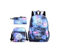 Pack 3-en-1 Chelsea FC : Sac à Dos + Trousse + Sac Repas (Modèle SD3704) - Multicolore Multicolore G