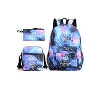 Pack 3-en-1 Chelsea FC : Sac à Dos + Trousse + Sac Repas (Modèle SD3712) - Multicolore Multicolore G