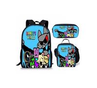 Pack 3-en-1 Dandy's World : Sac à Dos + Trousse + Sac Repas (Modèle SD6862) - Multicolore