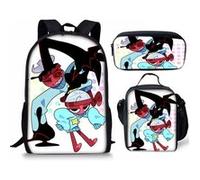 Pack 3-en-1 Dandy's World : Sac à Dos + Trousse + Sac Repas (Modèle SD6868) - Multicolore Multicolore G