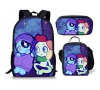 Pack 3-en-1 Dandy's World : Sac à Dos + Trousse + Sac Repas (Modèle SD6879) - Multicolore Multicolore G