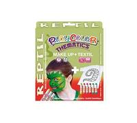 Pack 3-en-1 - Maquillage + T-Shirt à peindre + Stick de peinture pour textile - Thème REPTIL
