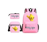 Pack 3-en-1 Mr Beast Lightning Cat : Sac à Dos + Trousse + Sac Bandoulière (Modèle SD8688) - Multicolore