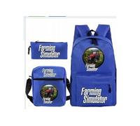 Pack 3-en-1 Mr Beast Lightning Cat : Sac à Dos + Trousse + Sac Bandoulière (Modèle SD8692) - Multicolore