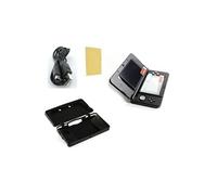 Pack 3 en 1 Nintendo 3DS : Housse silicone Noir - Chargeur USB - Protection écran - Straße Game ® noir G