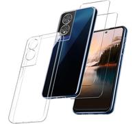 Pack 3 En 1 Pour Tcl 40 Nxtpaper 4g (6,78 Pouces) ¿ Coque Tpu Transparente Souple Anti-Chocs + 2 Verres Trempés 0,33 Mm 9h