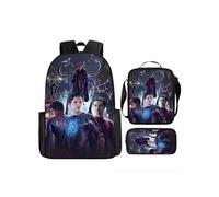 Pack 3-en-1 Spider-Man à Imprimé : Sac à Dos + Trousse + Sac Bandoulière (Modèle SD7690) - Multicolore Multicolore G