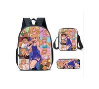 Pack 3-en-1 Taylor Swift : Sac à Dos + Trousse + Sac Bandoulière (Modèle SD9897) - Multicolore Multicolore G