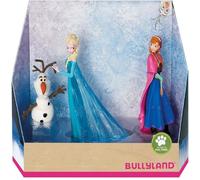 Pack 3 figurines Disney La Reine des Neiges - BULLYLAND - Elsa, Anna, Olaf - Jouet pour enfant