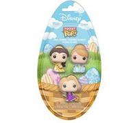 Disney - Pack 3 Figurines Pocket Pop! Egg Princess 4 Cm