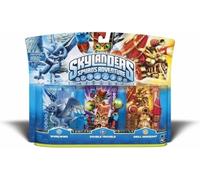 Pack 3 Figurines Skylanders : Whirlwind + Double Trouble + Drill Sergeant