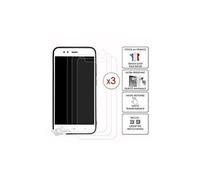 Pack 3 films de protection d'écran en verre trempé haute transparence, ultra résistant, ultra slim, anti traces compatible pour samsung galaxy a50