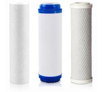 Pack 3 Filtres à Eau pour Osmose Inverse Universelle 5 étages