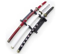 Pack 3 Katanas Zoro One Piece Sabre Lame Maru Décoration