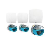 Pack 3 Kits e-Twist&Go Hygrogenius Cuisine + Salle de bain + Wc + Bouches Line - ATLANTIC - 526288