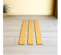 Pack 3 lattes - Lattes de 873 x 53 mm - Multiplis Hêtre, Kit Réparation Lit, Compatible Sommier