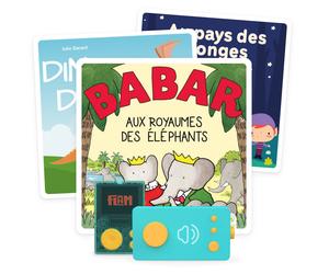 Pack 3 Livres Audio Interactifs Pour Enfant Dés 3 Ans - 38 Histoires À Composer, 4h20 D'écoute Multicolore TU