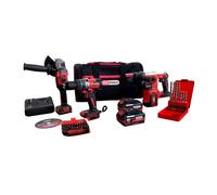 Pack 3 machines 18V (perceuse + meuleuse + perforateur + accessoires) KS TOOLS