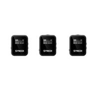 PACK 3 MICRO SANS FIL SYNCO 2.4G G2 (A2) - NOIR